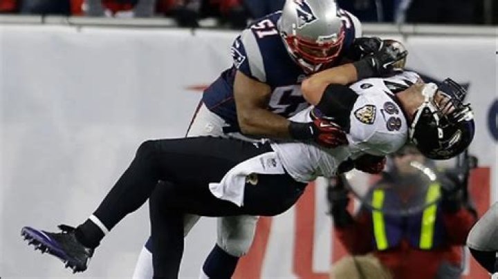 What was the hardest hit in football?