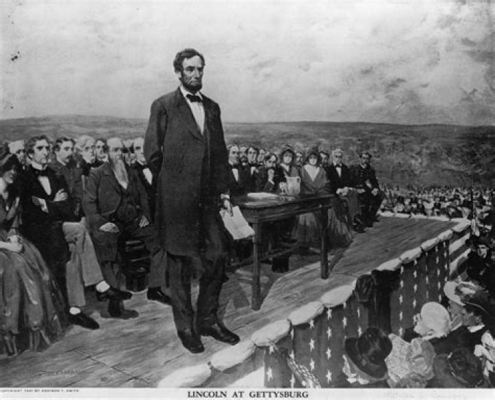 What was the occasion for Lincoln's speech at Gettysburg?