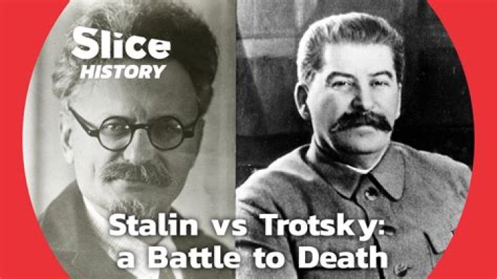 What was the relationship between Stalin and Trotsky?