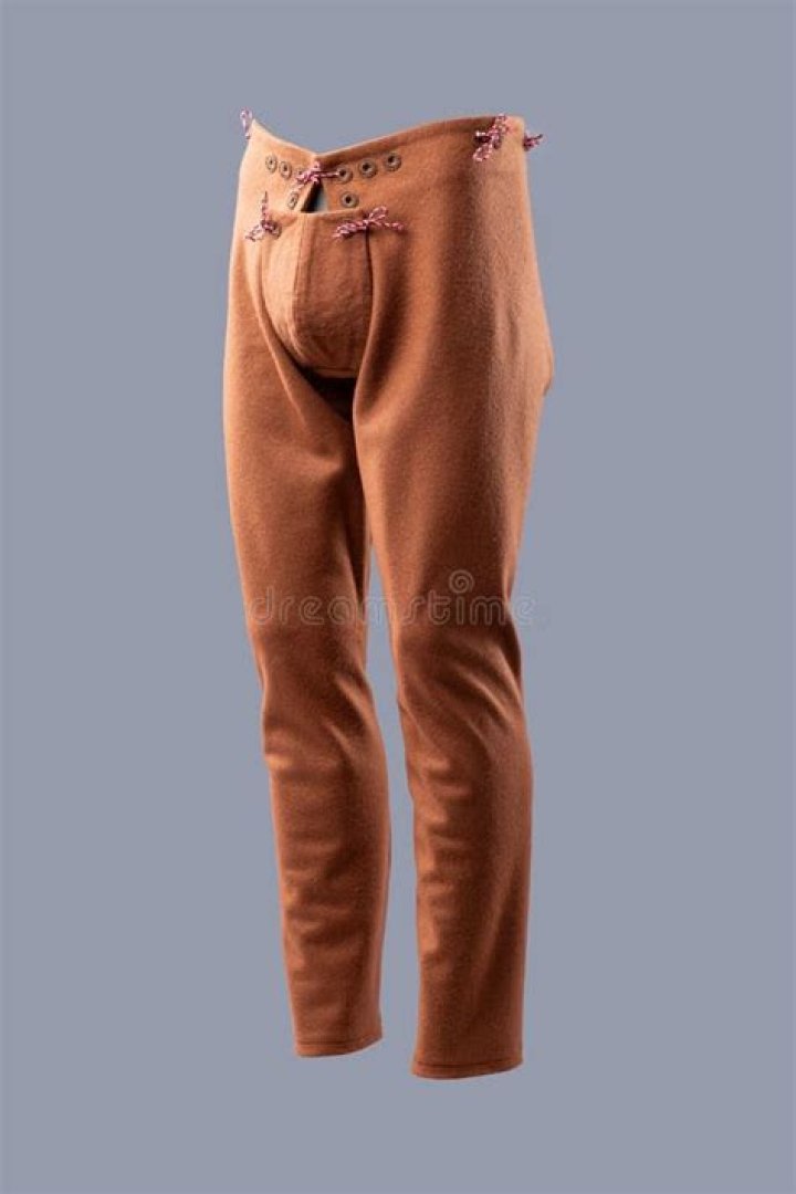 What were medieval trousers made of?