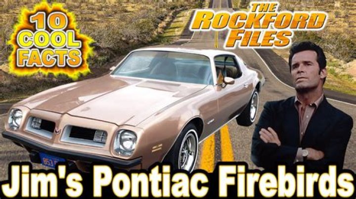 What year was Jim Rockford's Firebird?