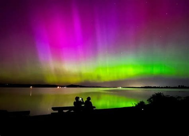 When can you see the Northern Lights from Mackinac Island?