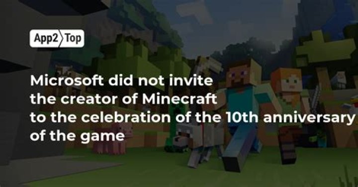 When did Minecraft celebrate 10th anniversary?
