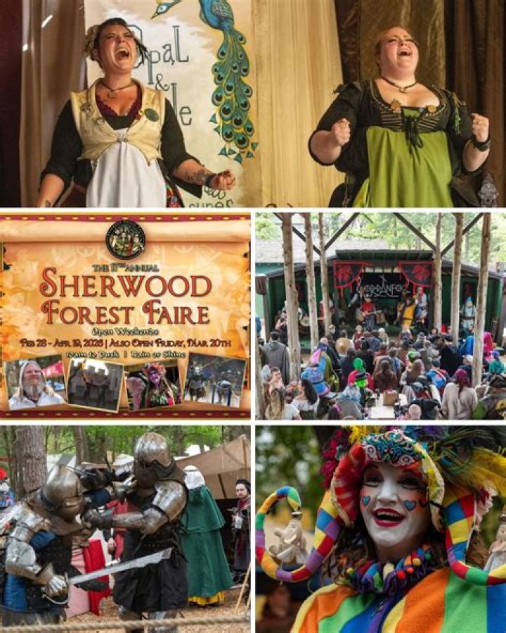 When did Sherwood Forest Faire open?