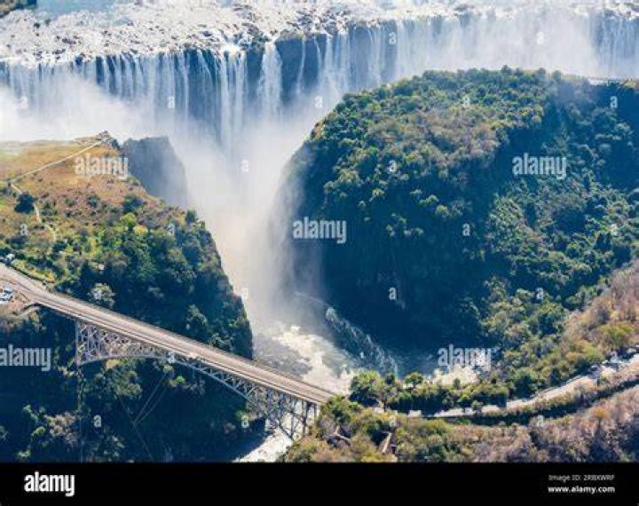 When did Victoria Falls last dry up?