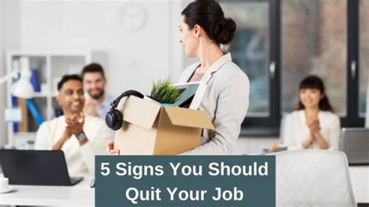 When should you quit your job quotes?