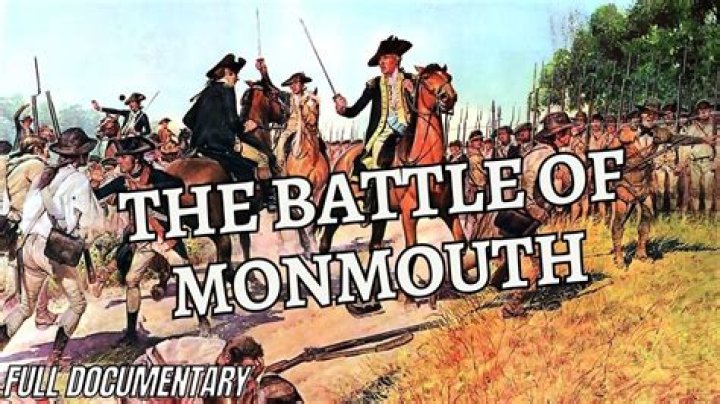 When was the Battle of Monmouth?