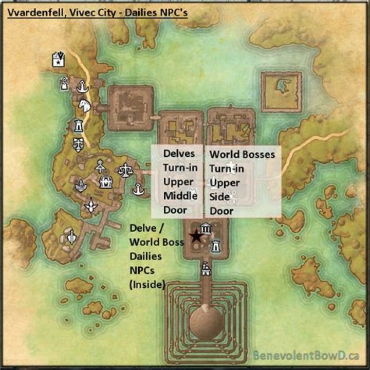 Where are the daily quests in eso?