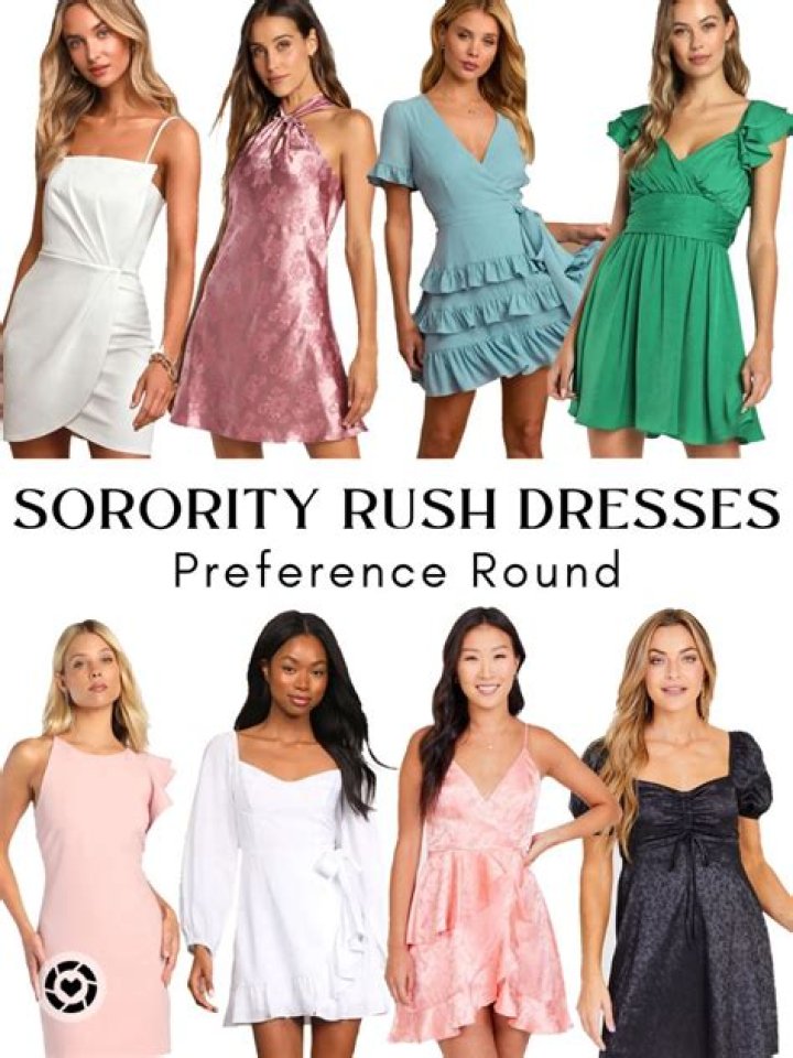 Where can I buy clothes for sorority rush?