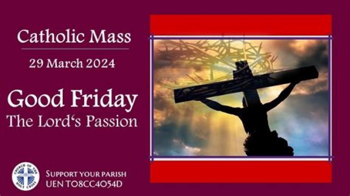 Where can I watch Good Friday mass online?