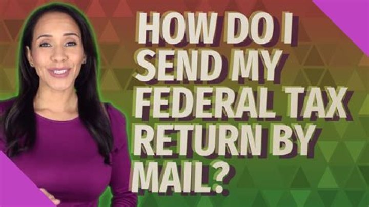 Where do I mail my California federal tax return?
