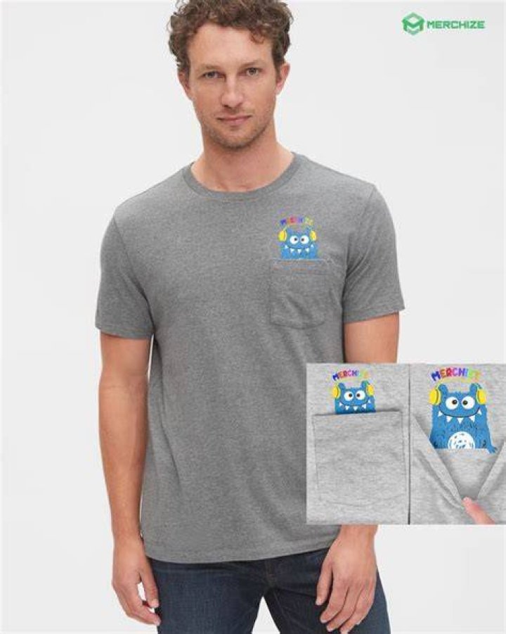 Where do you put a pocket logo?