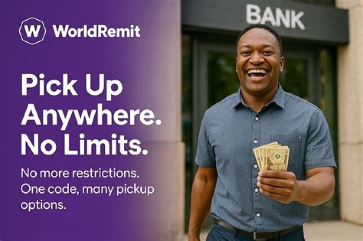 Where I can pick up money from WorldRemit?