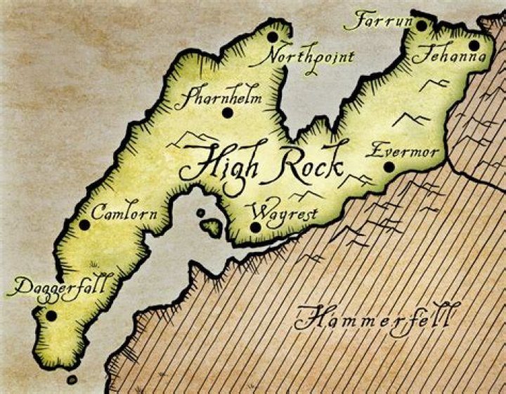 Where is High Rock eso?