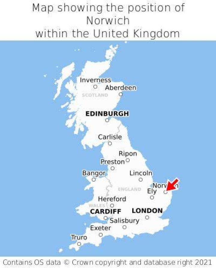 Where is Norwich UK?