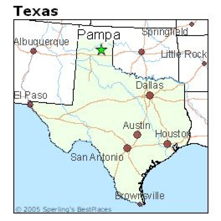 Where is Pampa located?