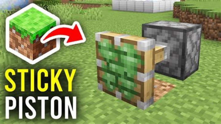 Where is sticky piston in Minecraft PE creative?