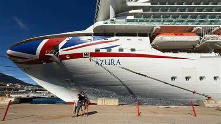 Where is the Azura cruise ship now?