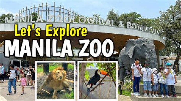 Where is the exact location of Manila Zoo?