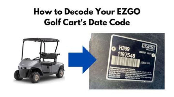 Where is the serial number on a western golf cart?
