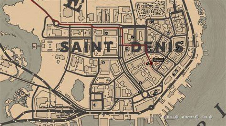 Where is the stable in Saint Denis?