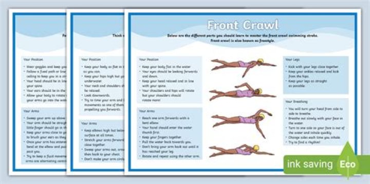 Which are useful aids for teaching swimming skills?