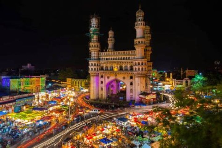 Which area is center of Hyderabad?