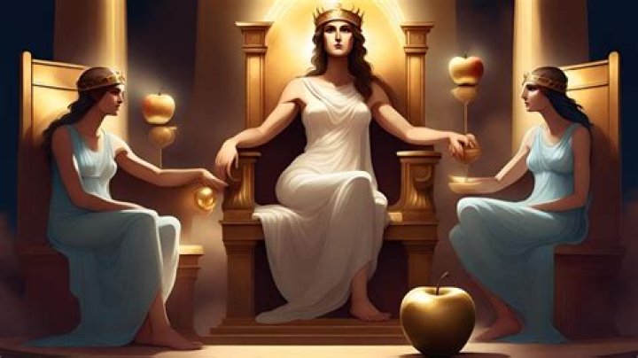Which goddess is the golden apple?