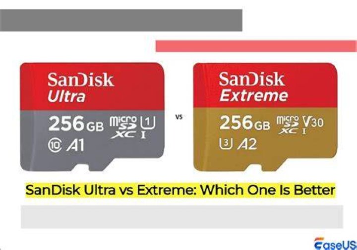 Which is better SanDisk Ultra or extreme?