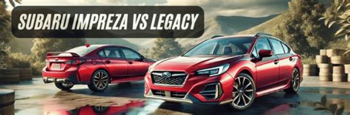 Which is bigger Subaru Impreza or legacy?