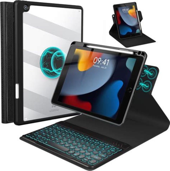 Which keyboard can be used with iPad 8th generation?