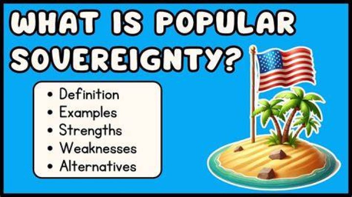 Which statement below best describes popular sovereignty?