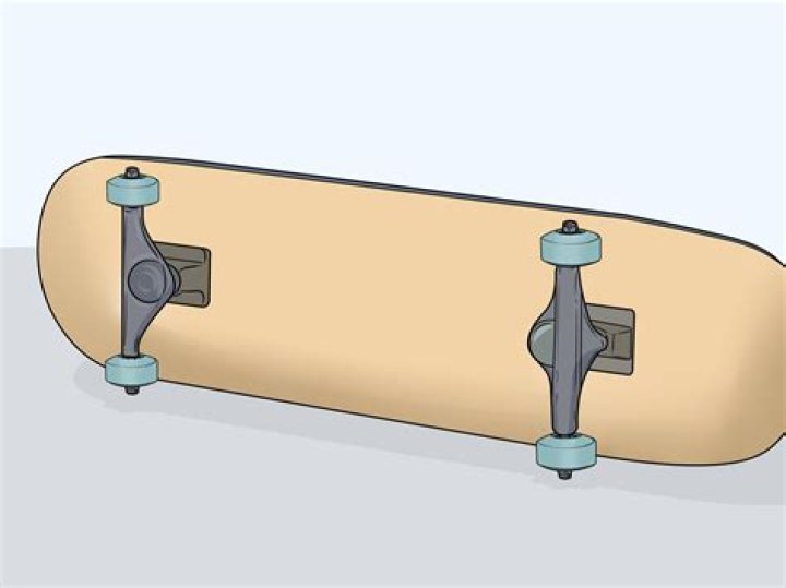 Which way should trucks face on a skateboard?