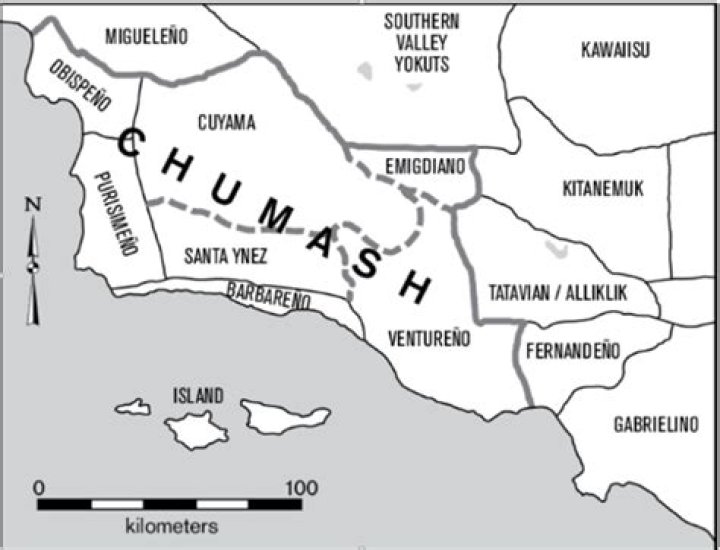 Who did the Chumash trade with?