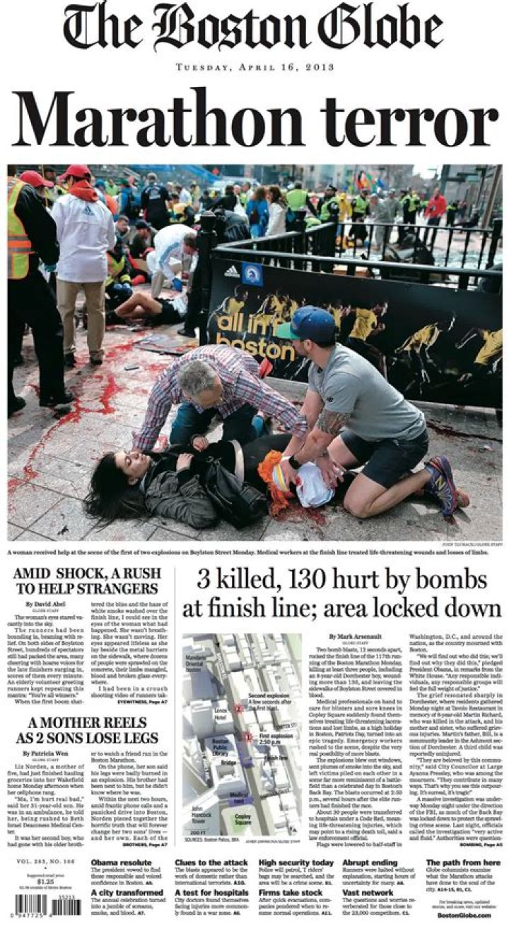 Who died in the Boston Bombing 2013?