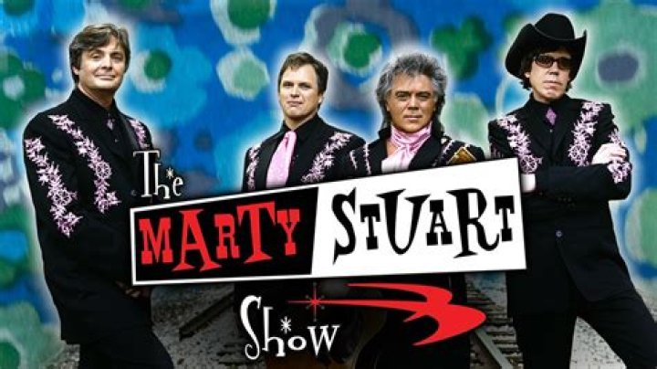 Who is the announcer on The Marty Stuart Show?