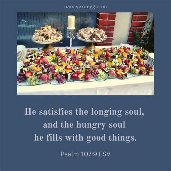 Who satisfies you with good things meaning?