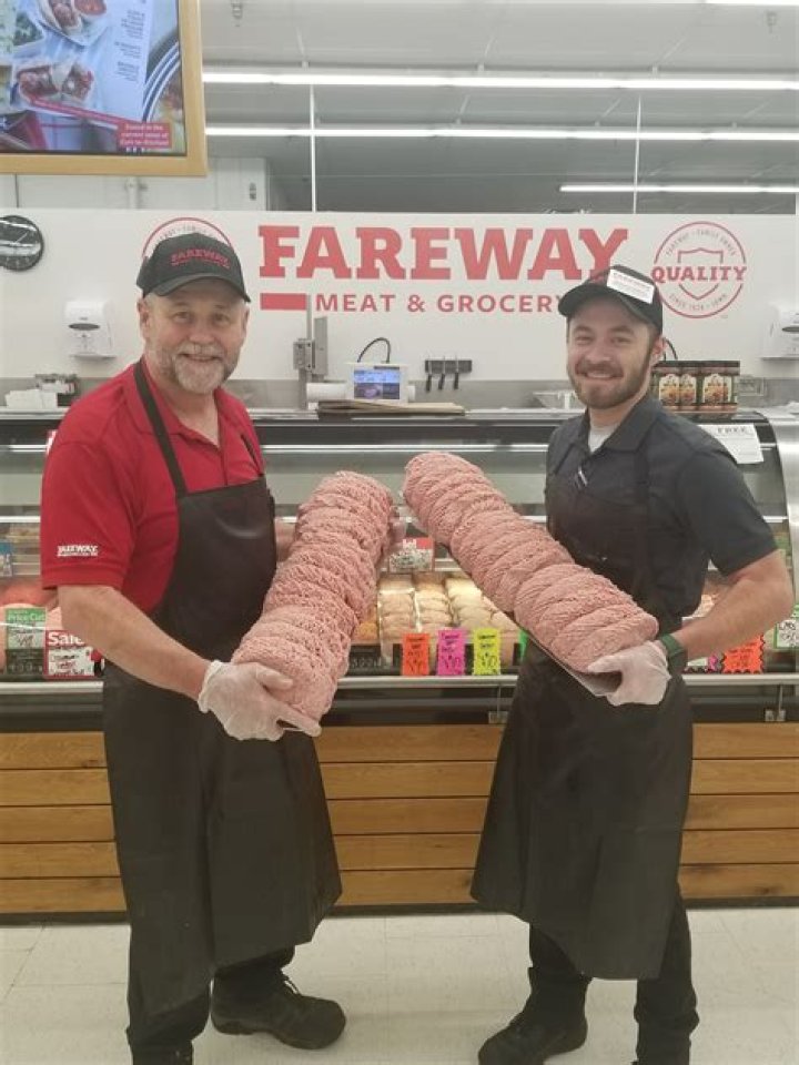 Who supplies fareway meat?