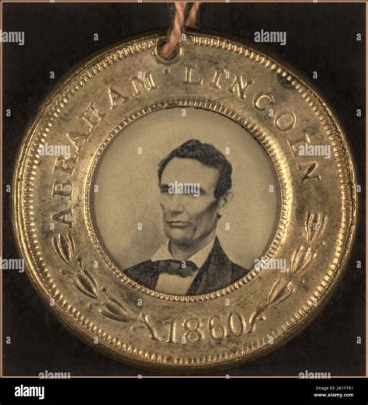 Who was Abraham Lincoln's running mate in 1860?