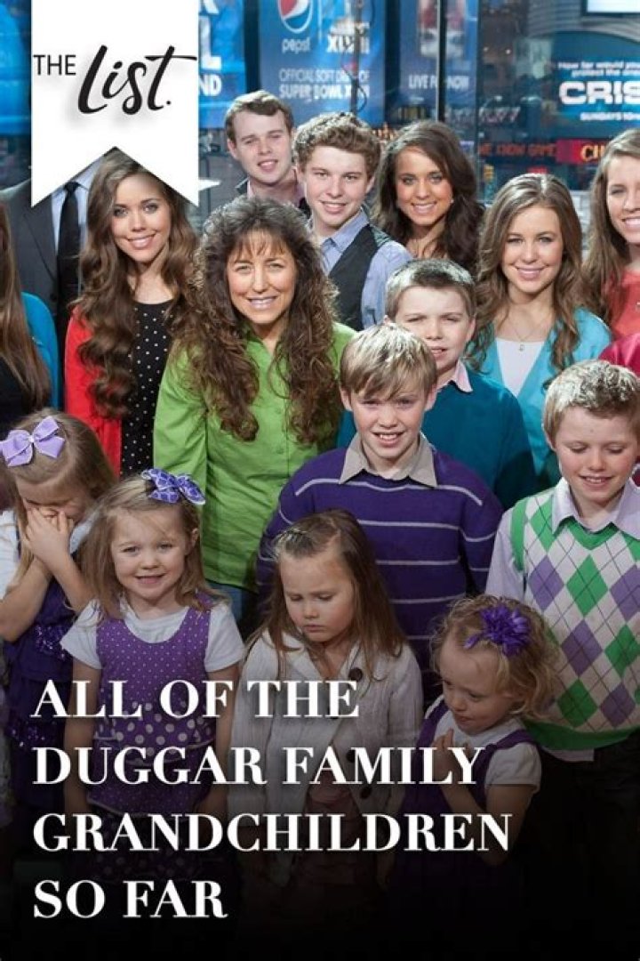 Why are some of the Duggar grandkids blurred out?