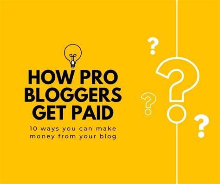 Why do bloggers get paid?