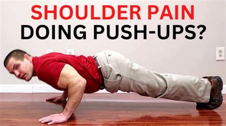 Why do I feel pushups in my back?