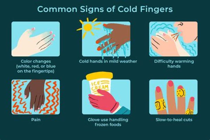 Why do my fingers get fat when it's cold?