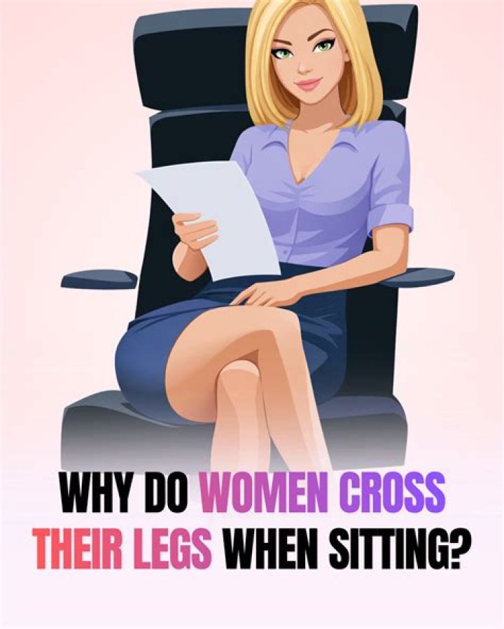 Why do people cross their legs?