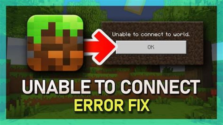 Why does my Minecraft PE say unable to connect to world?