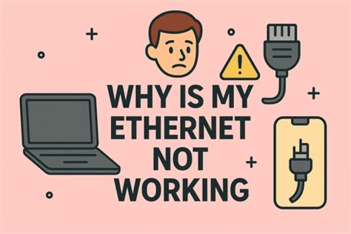 Why is my Ethernet not being identified?