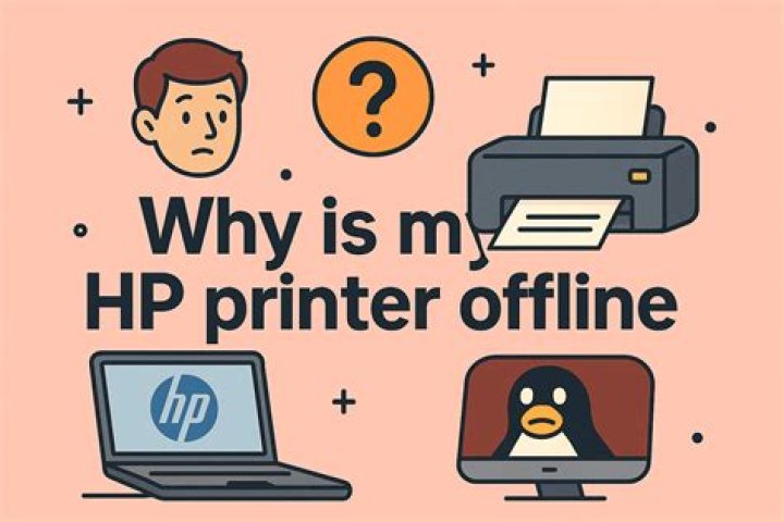 Why is my HP DeskJet 3050 printer offline?