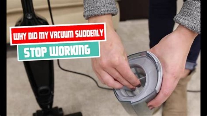 Why is my vacuum not picking anything up?