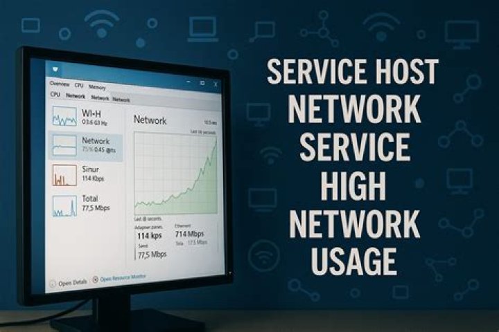 Why is service host network using so much network?