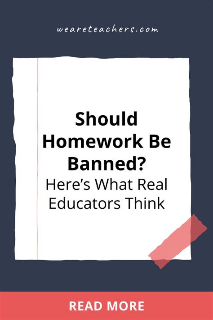Why we should ban homework?